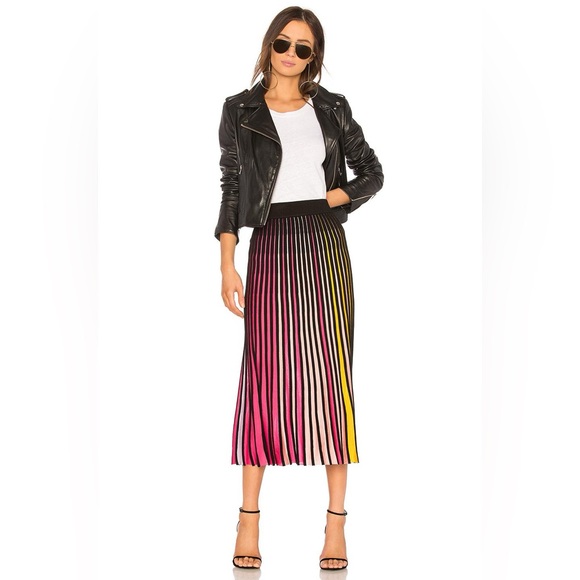 NWT 🆕✨KENZO (Paris) Midi Flare Rib Knit Skirt, NEW✨ - Picture 5 of 17